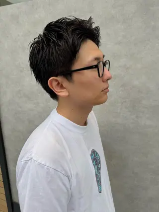 メンズ 米元 春奈のヘアスタイル