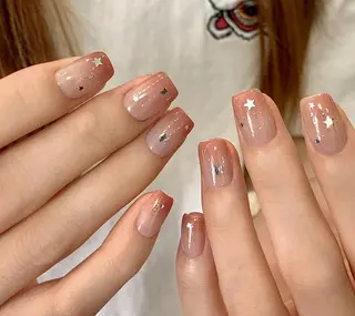 ネイル By moonネイル 🌷ワンホン/韓国風のネイルデザイン