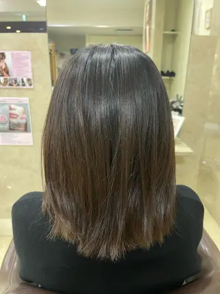 ミディアム 縮毛・酸性ストレート 特化のヘアスタイル