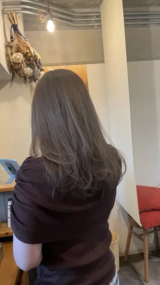 セミロング カラー 鎌田卓也/髪質改善 /透明感カラーのヘアスタイル