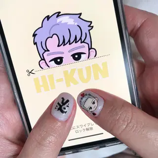 ネイル パラあり！フィルイン 美フォルムのネイルデザイン