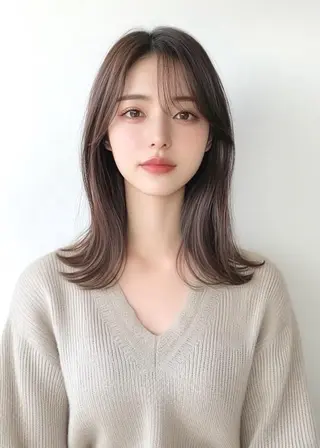 セミロング 🫧似合わせショート イシダ🫧のヘアスタイル