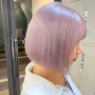 ショート ハイトーン🫧艶髪 MAIKAのヘアスタイル