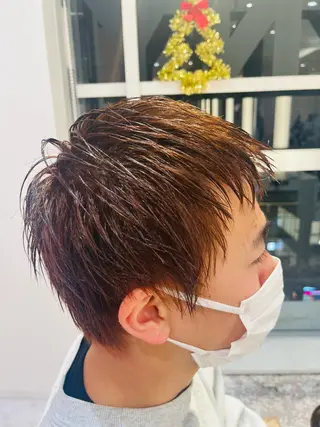 カラー メンズ ASAMI /MaisonINEのヘアスタイル