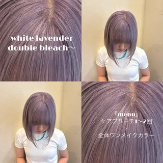 ミディアム カラー ピンク🌸/暖色/ ブリーチ/横浜/金光のヘアスタイル