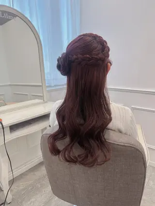 ヘアアレンジ 中井 瑞月のヘアスタイル