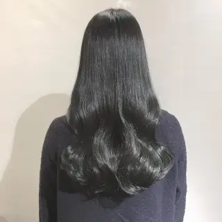 ロング カラー ヘアアレンジ 柔らか垢抜けｶﾗｰと ｶｯﾄ🫧ASUKAのヘアスタイル