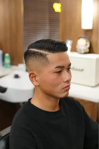 ショート メンズ 竹内　スキンフェード 吉祥寺BARBERのヘアスタイル