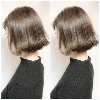 ショート カラー 髪質改善、縮毛矯正 店長浅野太郎のヘアスタイル