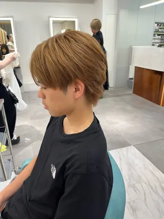 カラー メンズ 藤川 克己のヘアスタイル