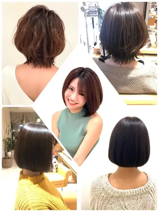 ショート OJIMA YUKAのヘアスタイル
