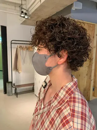 ショート パーマ tension 【テンション】のヘアスタイル