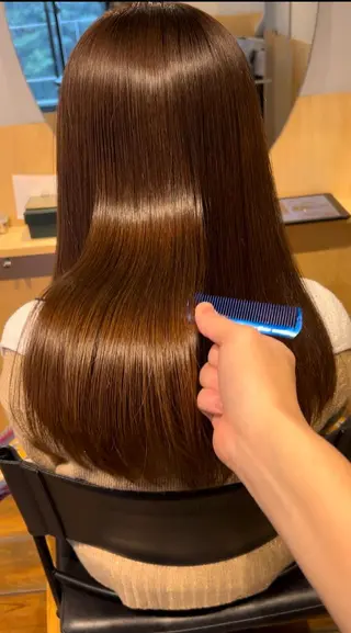 ロング カラー パーマ 【美髪とカット】 AKIFUMIのヘアスタイル