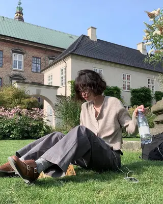 パーマ 清水 結生のヘアスタイル