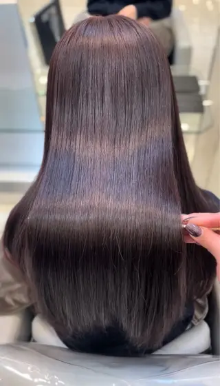 ロング パーマ Ash銀座店💜 misaのヘアスタイル