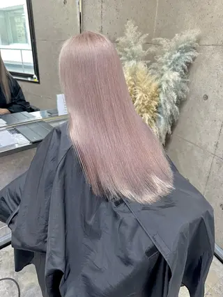 ロング カラー ⭕️ダメージレス特化 髪質改善🥇丸山憲人のヘアスタイル