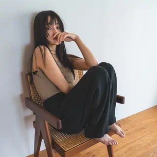 ロング カラー MAI🦎 無造作パーマ メンズのヘアスタイル