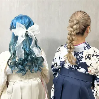 ロング ヘアアレンジ ヘアセット専門店 Rのヘアスタイル