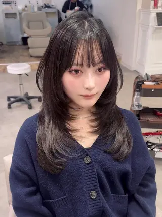 カラー ロング &.TIGRE SmartSalonのヘアスタイル