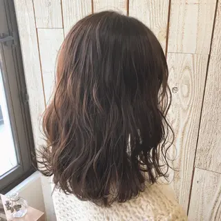 ミディアム カラー Topstylist HARUのヘアスタイル