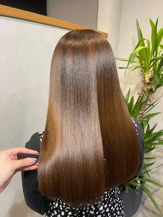 ロング ARCHE 心斎橋 常塚のヘアスタイル