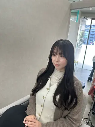 ロング ナチュラル🎀透明感 カラー/香香のヘアスタイル