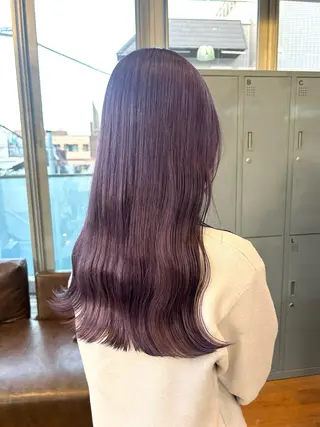 カラー 🤍垢抜け♡透明感 カラーmoeka🤍のヘアスタイル