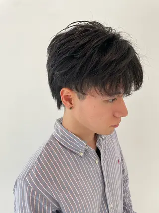 メンズ パーマ/ショートボブ Aoyagiのヘアスタイル
