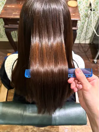 聖羅/ワンホンヘア /艶カラーのヘアスタイル