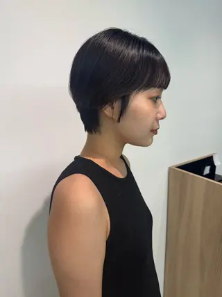 ショート 顔周りレイヤー /kokoro🦮のヘアスタイル