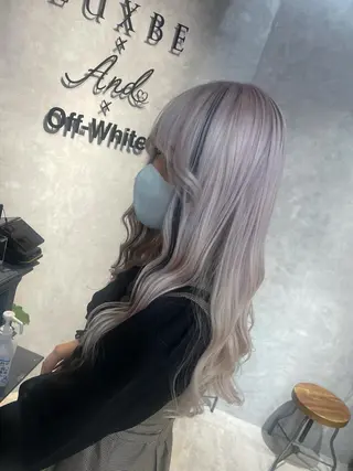 ロング ブリーチ&エクステ 🥀ケアカラー特化のヘアスタイル