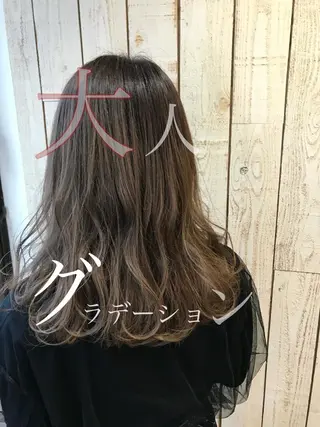ロング 福田 ジュンキのヘアスタイル