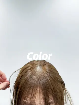 カラー ニュアンスパーマ/ フェザーパーマ/平木のヘアスタイル