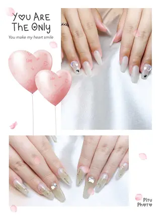 ネイル H3 Nail Tsuki🦋💙のネイルデザイン