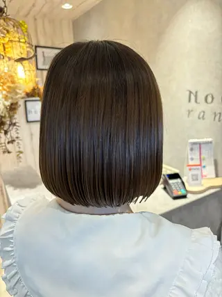 ショート ✨似合わせボブ✨ 縮毛矯正のヘアスタイル