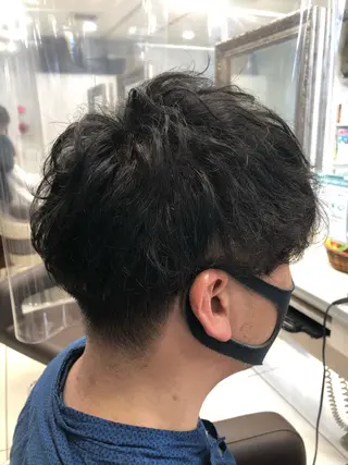 ショート 炭木 一也のヘアスタイル