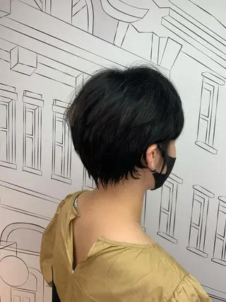ショート 坪井 彰吾のヘアスタイル