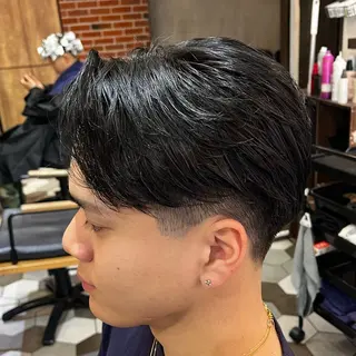 ショート パーマ メンズ 梅田/メンズ専門 ／加地光尊のヘアスタイル