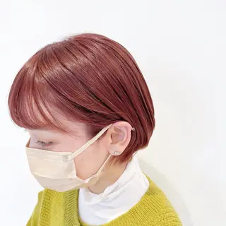 カラー 長尾菜々美🐰 ／ハイトーンカラーのヘアスタイル