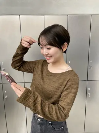 ショート ZA/ZA茗荷谷所属・【カットモデル募集 中】菊池のヘアスタイル