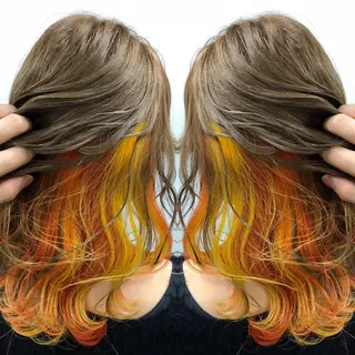 セミロング カラー カットモデル募集中！ 大月竜斗のヘアスタイル