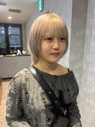 ショート カラー 🌐NATSUMI 🌐【寒色カラー】のヘアスタイル