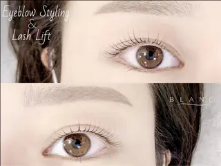 マツエク・マツパ アイブロウ Blanc School Hのマツエク・マツパデザイン