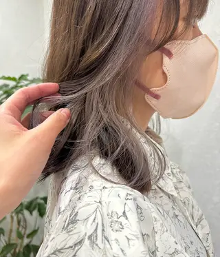 ミディアム ✄折橋 彩花🐶🍑のヘアスタイル