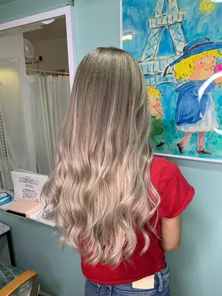 ロング eye エクステ専門店Rのヘアスタイル