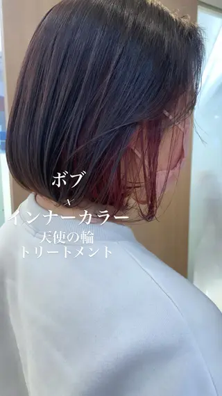 ショート カラー 似合わせカラー/艶 髪質改善/ヨシザキのヘアスタイル