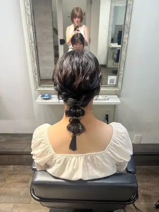 ヘアアレンジ 髙橋 秀果のヘアスタイル