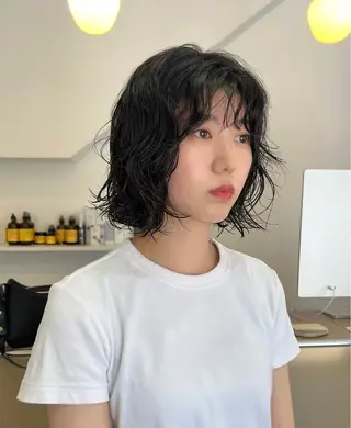 ミディアム パーマ 蔵前 デザインカット KOBAYASHIのその他イメージ