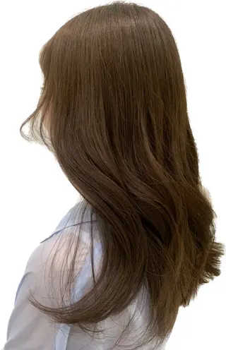 ロング カラー ヘアアレンジ ミドウチ アヤカのヘアスタイル