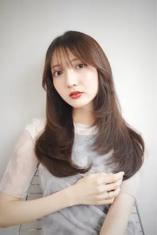 ロング カラー ✨上品レディーなヘア スタイルへ✨髙木諒也のヘアスタイル